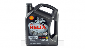 G 6,20 Euro Liter Shell 10W-60 Helix Ultra Racing - 10W60 5 Liter Motoröl