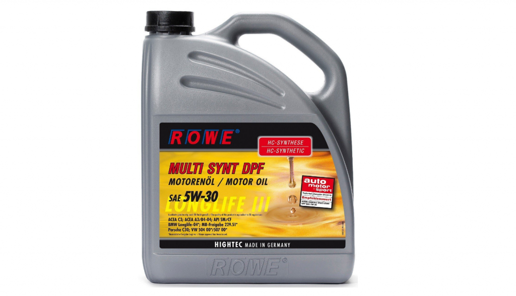 ROWE Hightec Multi Synt DPF 5W-30 Longlife 3 - Motoröl im Test