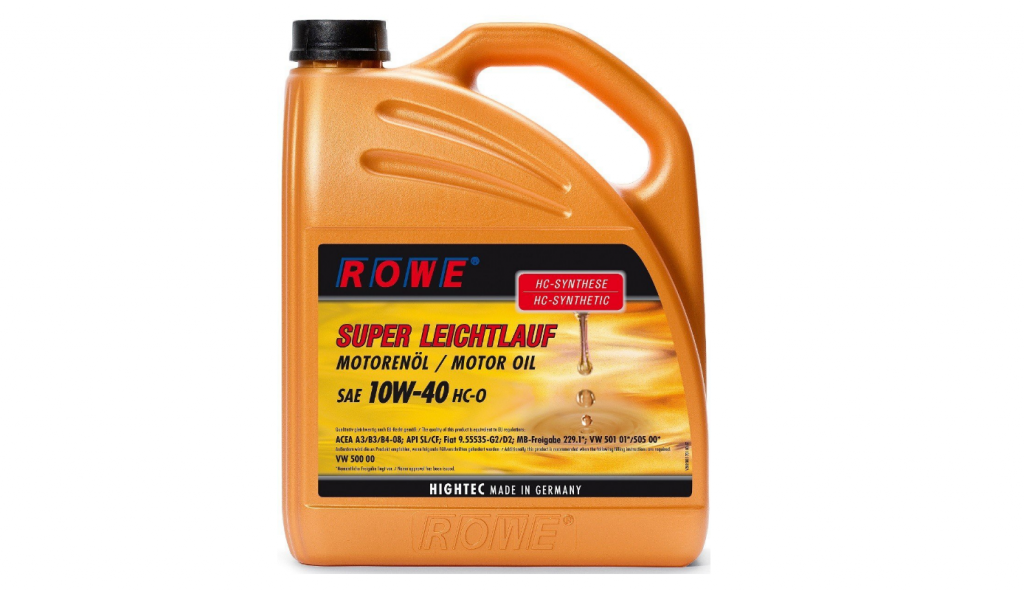 Моторное масло rowe 5w40